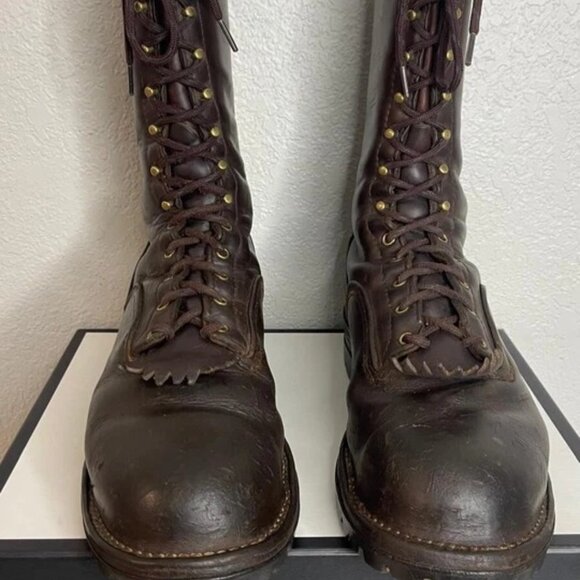 Wesco Other - Wesco Packer Boots Brown Leather Vibram Sole Lace up Men's Size 13